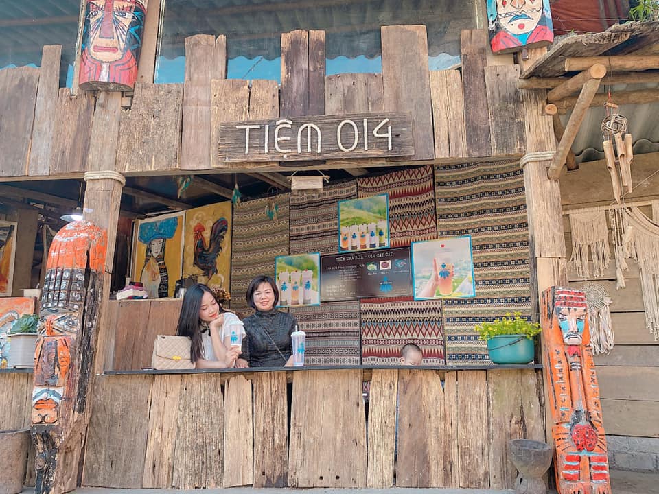 đi Sapa thưởng thức trà sữa Art house