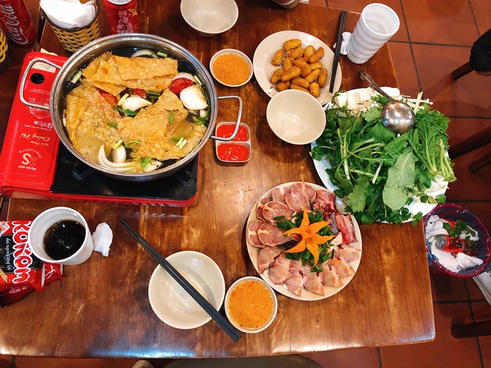 du lịch Sapa lẩu cá hồi