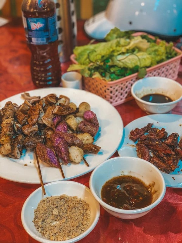 du lịch Sapa đồ nướng 
