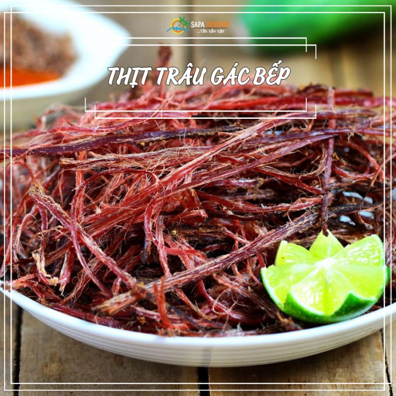 du lịch sapa thịt trâu gác bếp