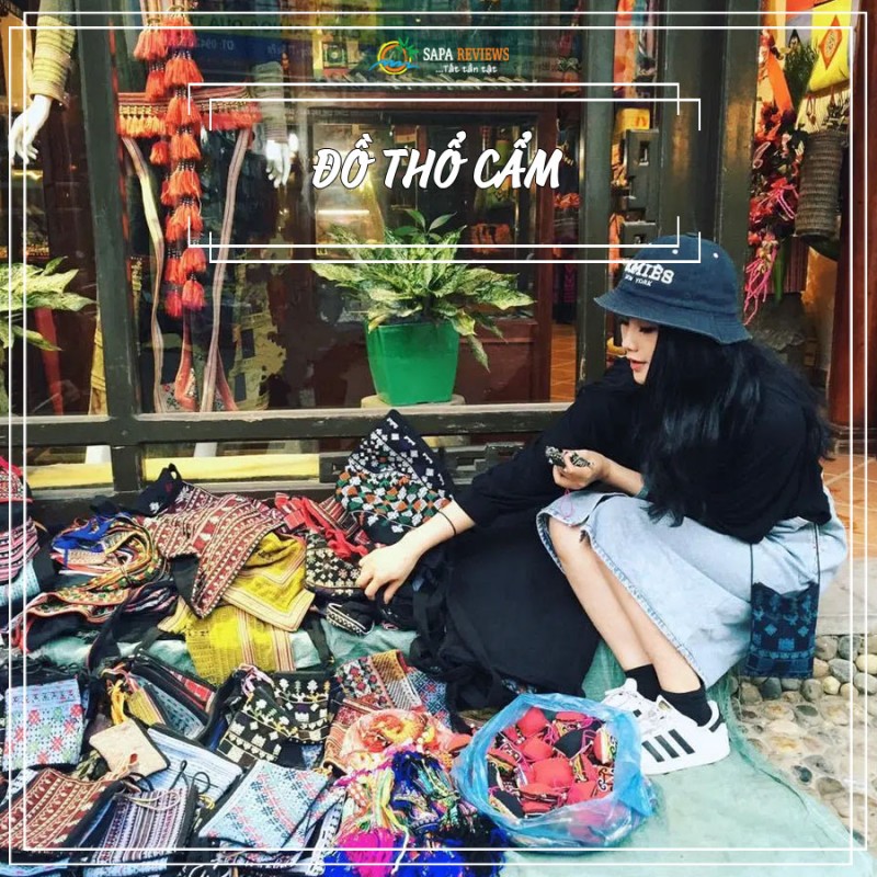 du lịch sapa mua đồ thổ cẩm 