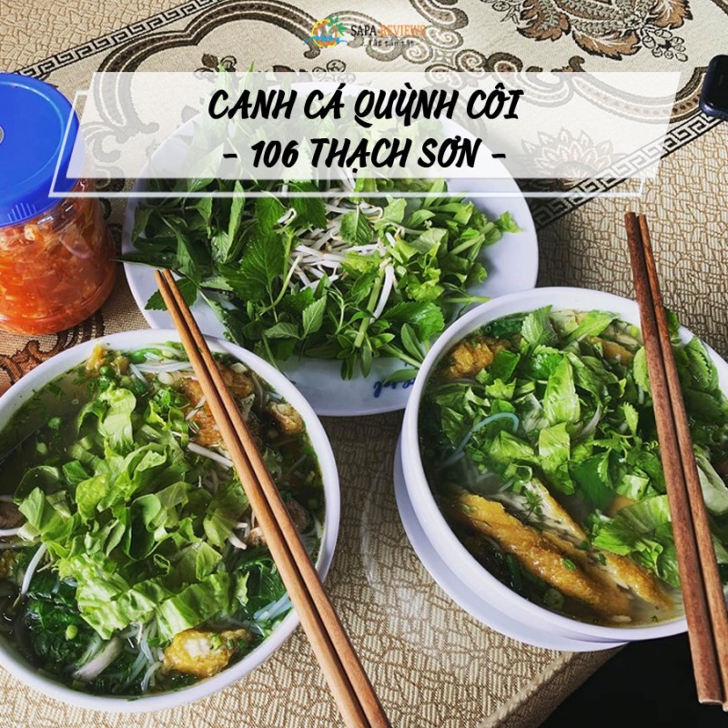 du lịch sapa ăn thử canh cá Quỳnh Côi