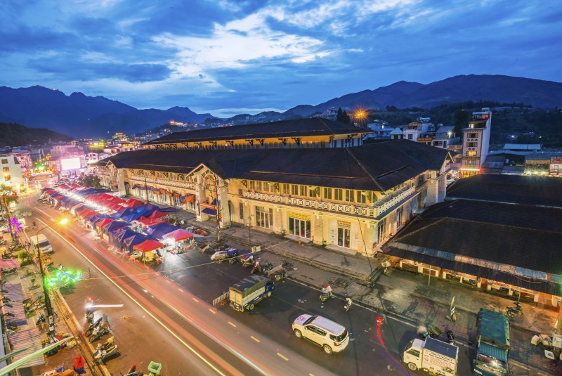 du lịch sapa chợ đêm 
