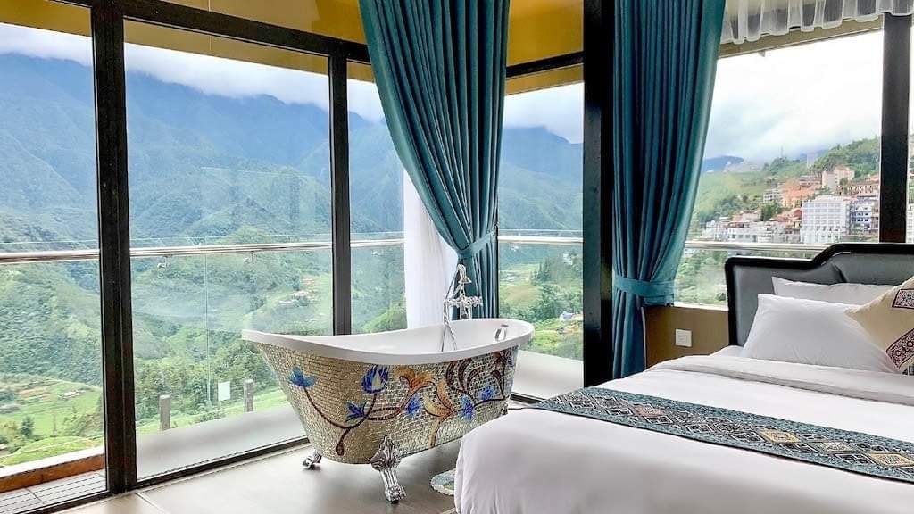 Combo vé xe và phòng khách sạn 3 sao  Sapa Diamond Hotel