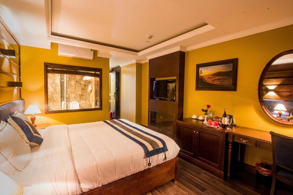 Combo vé xe và phòng khách sạn 3 sao  Nomadtrail Boutique Sapa