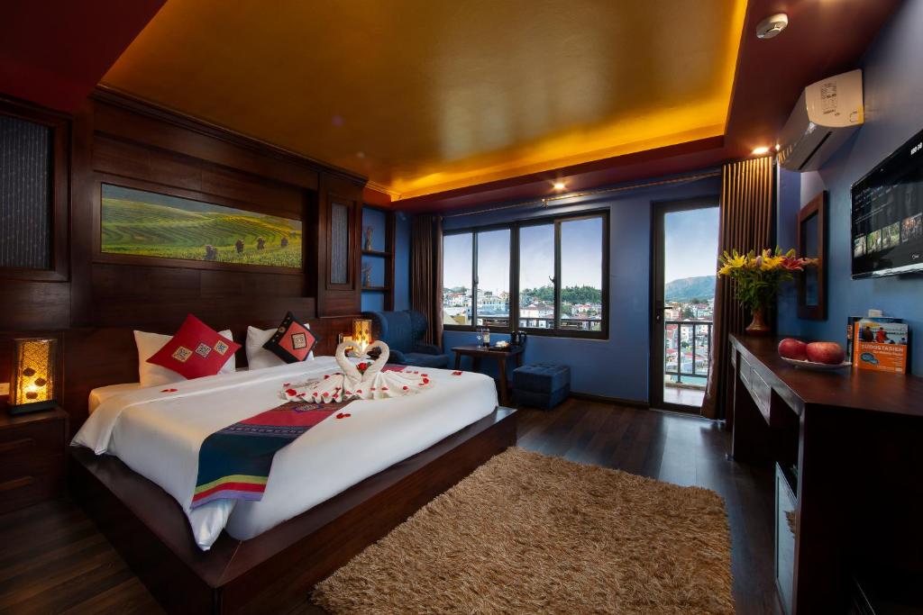 COMBO VÉ XE VÀ PHÒNG KHÁCH SẠN SAPARIS 3* SAPA
