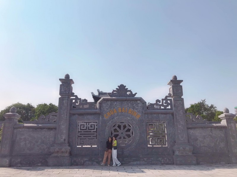 Check in tại chùa Bái Đính Ninh Bình 