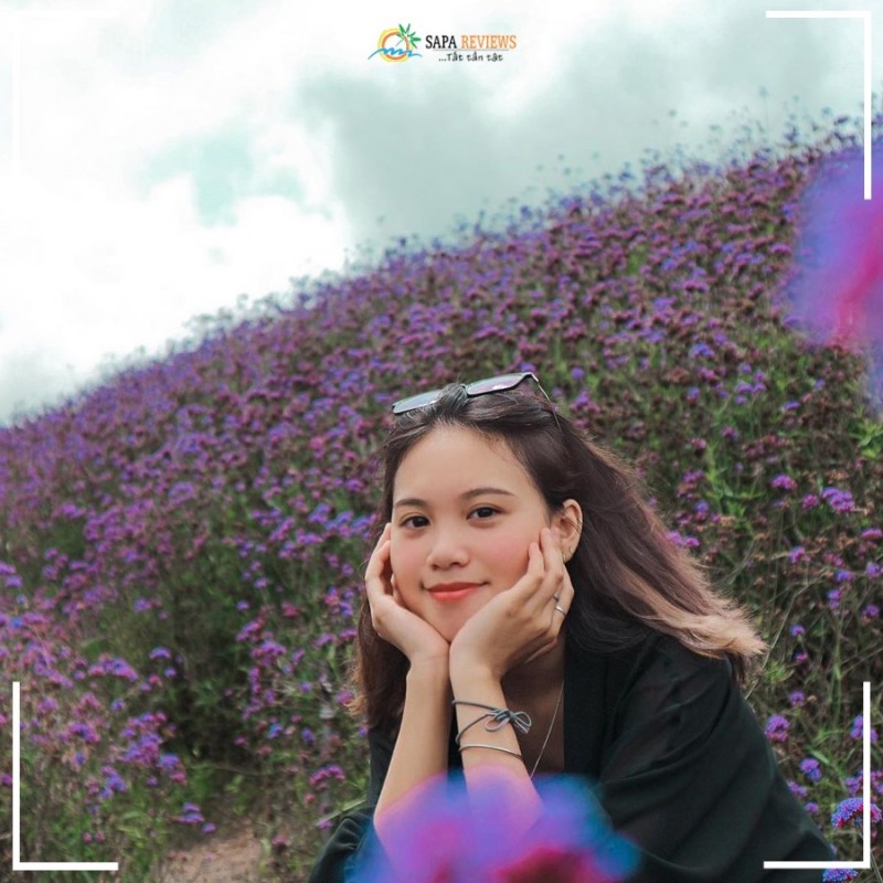 check in vườn hoa ga cáp treo Fansipan Sapa
