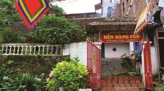 du lịch sapa đền hàng phố
